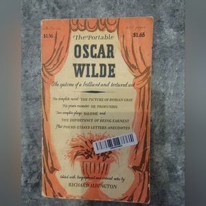 Vintage Oscar Wilde book